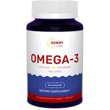 Sunny Caps Omega-3 Activ Powerfull 1000 mg Омега-3 100 гелевых капсул: Тип Омега 3