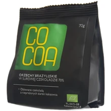 Бразильские орехи Co Coa Brazil Nuts BIO в шоколаде 70 г (5902768064315): Вес, г 70