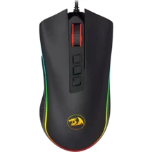 Мышь Redragon Cobra FPS M711-1 RGB USB Black (77226): Интерфейс подключения USB