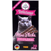 Лакомство для котов TOMi Delicious Mini Sticks Liver Sausage 40 г (52519): Вид Стики