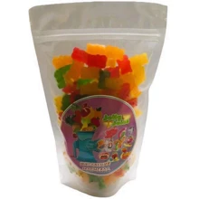 Мультифруктовий желейний мармелад Jelly Juice Funny Bears з натуральним соком 450 г (4820175571787): Вага, г 450