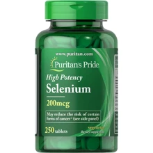 Puritan's Pride Selenium 200 mcg Селен 250 таблеток: Тип Селен