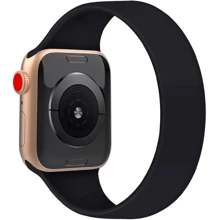 Аксессуар для Watch Fashion Solo Loop Black Size 7 (163mm) for Apple Watch 38/40/41mm: Производитель Fashion