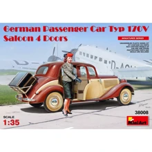Збірна модель MiniArt Німецький автомобіль Typ 170V, 4-х дверний седан (MA38008): Виробник MiniArt