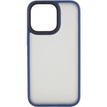 Чохол для iPhone Mobile Case TPU+PC Metal Buttons Blue для iPhone 13 Pro Max: Колір синий