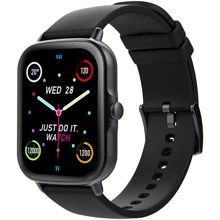 Смарт-часы Globex Smart Watch Me Pro Black: Дисплей 1.69" IPS (240x280)