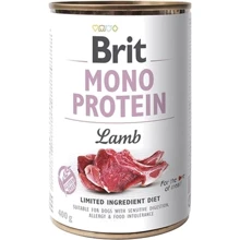 Brit Mono Protein Lamb 400 г: Тип Консервы