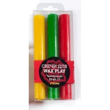 Набор из 3 тонких свечей sLash Wax Play Strong, 3 шт: Производитель sLash