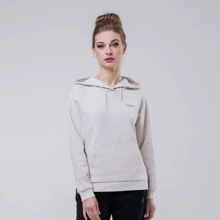 Спортивне худі Peak FW693092-KHA 40 бежеве з капюшоном: Сезон Демісезон