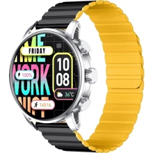 Смарт-часы Kieslect KR 2 Stainless Steel: Дисплей 1.43" AMOLED (466x466)