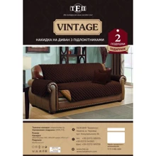 Покрывало ТЕП "Vintage" и две подушки 180x145см бордовый: Размер, см 145x180