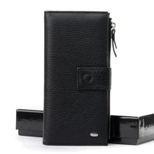 Мужской кошелек Dr. Bond черный (31317 black): Пол Мужской