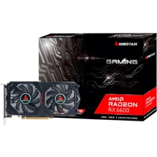Видеокарта Biostar Radeon RX6600 (VA6606RM81): Объем памяти, Гб 8