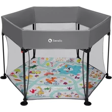 Манеж Lionelo Roel Grey Multicolor (LO-ROEL GREY MULTICOLOR): Производитель Lionelo