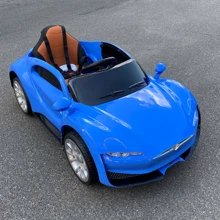 Электромобиль Kidsauto Tesla Style синий: Вид автомобиль