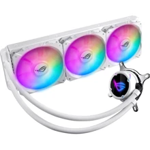 Кулер ASUS ROG STRIX LC 360 RGB White Edition (90RC0072-M0UAY0): Уровень шума, dB 37,6 дБ