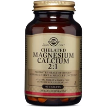 Solgar Chelated Magnesium Calcium 2:1 90 Tablets: Тип Магний + Кальций