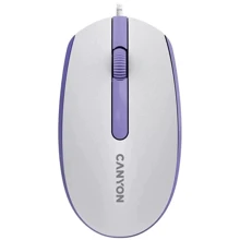 Мышь Canyon M-10 USB Mountain Lavender (CNE-CMS10ML): Интерфейс подключения USB