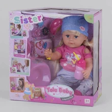 Пупс Yale Baby Сестренка с аксессуарами (BLS 007 S): Производитель Yale Baby
