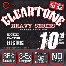Струна для гитар Струны Cleartone 9520 Monster Heavy Series Nickel-Plated Electric Light Top/Heavy Bottom Strings 10/52: Тип Комплект струн