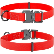 Ошейник WAUDOG Waterproof, водостойкий, пряжка кобра 15 мм 20-40 см красный (27143): Производитель WAUDOG