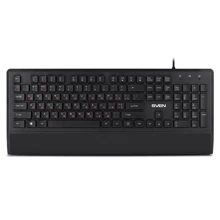Клавиатура Sven KB-E5500 Black: Подключение проводное
