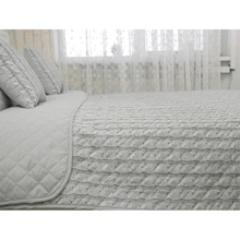 Покрывало Руно 150х212 см двустороннее (Р360.52_Grey Braid): Размер, см 150x212