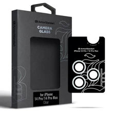 Защитное стекло для iPhone ArmorStandart Tempered Glass Supreme Black Icon Clear for Camera iPhone 14 Pro / 14 Pro Max (ARM76601): Тип защиты экрана на камеру
