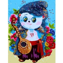 Картина по номерам SANTI Пан Ёжик 30х40 см (954410) Картина по номерам SANTI Пан Ёжик 30х40 см (954410): Производитель SANTI