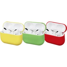 Чехол для наушников ArmorStandart Ultrathin Silicon 3in (Grass Green, Red, Yellow) for Apple AirPods Pro: undefined undefined