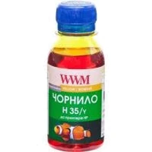Чернила WWM HP №22/134/121 100г Yellow (H35/Y-2): Цвет Yellow