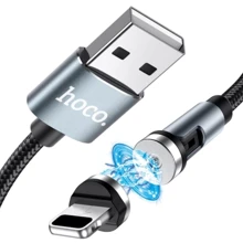 Кабель Hoco USB Cable to Lightning U94 Universal 1.2m Black: Тип USB Cable - Lightning