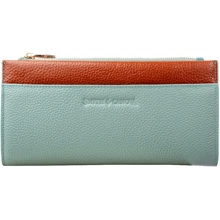 Женский кошелек Smith&Canova голубой (FUL-26801-blue-tan): Пол Женский