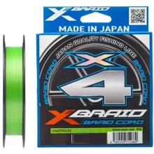 Шнур YGK X-Braid Braid Cord X4 150м #3.0/0.296mm 40lb/18.0kg: Тип Шнур