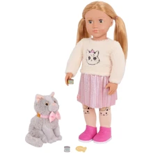 Кукла Our Generation Шила с котенком Сэмми и аксессуарами 46 см (BD31579Z): Возраст от 3 лет