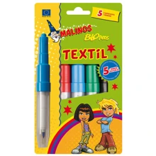 Фломастери-аерографи для тканини MALINOS BLOpens Textil (MA-300990): Тип повітряні