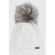 Шапка женская CMP Woman Knitted Hat белая (5505238-A143): Производитель CMP