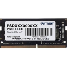 PATRIOT 32 GB SO-DIMM DDR4 3200 MHz (PSD432G32002S): Тип DDR4
