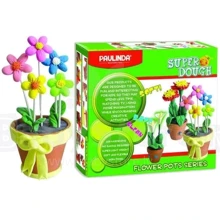 Масса для лепки Paulinda Super Dough Цветы в горшочках PL-081142: Производитель PAULINDA