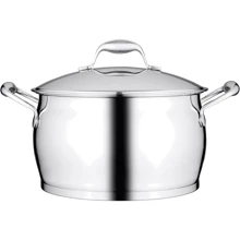 Кастрюля BergHoff Essentials с крышкой 24 см, 6.4 л (1100174): Тип Традиционная