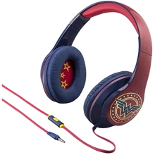 Навушники eKids Warner Bros Wonder Woman Mic (RI-M40WW.FXV7): Тип конструкції накладні