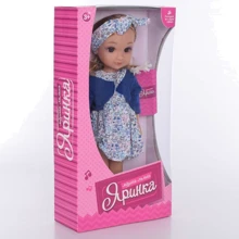 Кукла LimoToy Яринка c аксессуарами 35 см (M 4594 I UA): Возраст от 3 лет