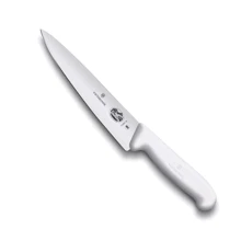 Кухонний ніж Victorinox Fibrox 15см з біл. ручкою (52007.15): Лезо нержавіюча сталь