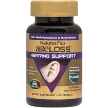 Nature's Plus AgeLoss, Hearing Support, 90 Capsules (NTP8013): Форма выпуска Капсулы