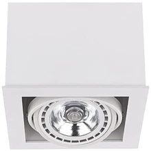 Точковий світильник Nowodvorski 9497 Box GU10: Тип використовуваної лампи Светодиодная (LED), Галогенная