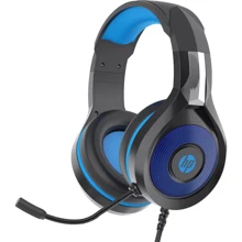 Навушники HP Gaming Blue LED Black (DHE-8010): Тип конструкції повнорозмірні