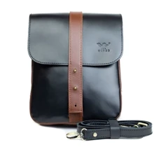Чоловіча сумка планшет The Wings чорна (TW-Mini-bag-black-kon-ksr): Стать Чоловік