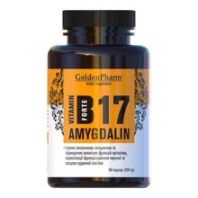 Голден-Фарм Vitamin B17 Amygdalin Forte Витамин В17 Амигдалин Форте 500 мг 60 капсул: Тип Витамин B