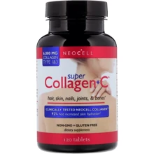 Neocell Super Collagen + C Type 1 & 3 6,000 mg 360 Tabs Супер Колаген. Тип 1 і 3: Тип колаген