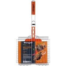 Набор для барбекю Набор для гриля Ringel BBQ раздуватель решетка 62 см (RG-12002): Размеры, мм 300х240х40